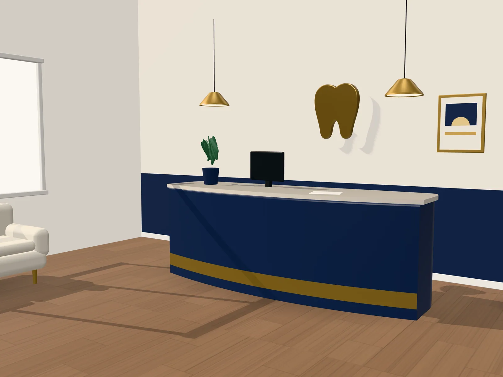 Reception & waiting area