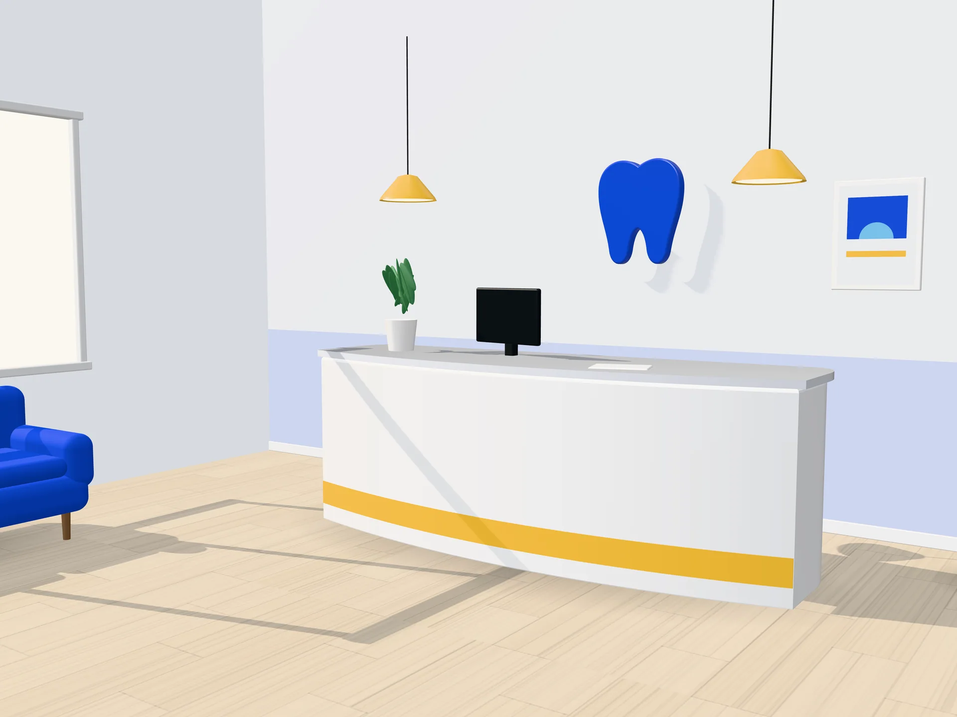 Reception & waiting area